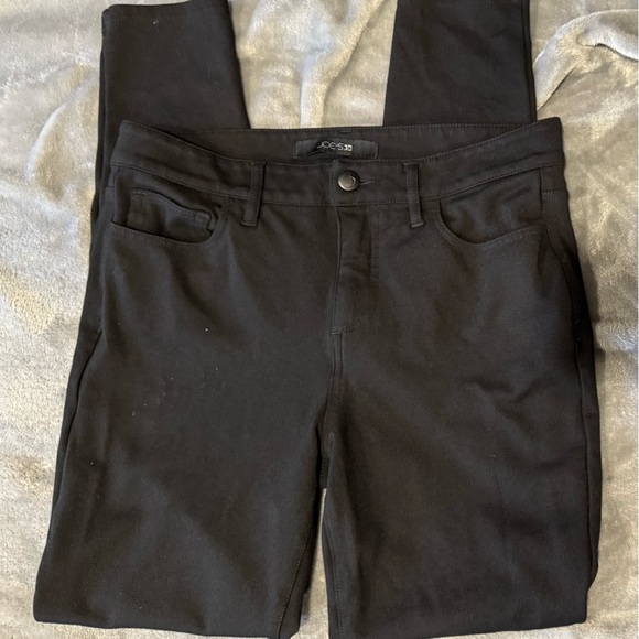~Joe's Jeans Black Rayon Nylon Spandex Stretch Pants - Picture 4 of 8